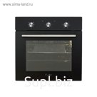 Духовой шкаф Lex EDM 070 BL, электрический, 60 л, класс А, черное стекло