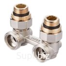 Узел нижнего подключения радиатора Royal Thermo, 1/2"x3/4", угловой
