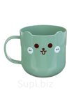 Кружка детская 300 мл., «Мышонок», цвет зеленый, Крошка Я