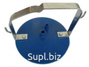 Крышка ведра с прокладкой, пластиковая с ручкой