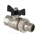 Valtec Кран шар. PERFECT с полусгоном 3/4" вн.-нар.
