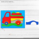 Головоломка «Собери картинку: грузовик», 16 элементов