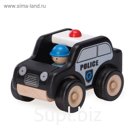 Деревянная игрушка Miniworld «Полицейский патруль»