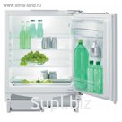 Холодильник Gorenje RIU6091AW, 144 л, класс А+, выдвижные полки, белый
