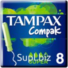 Тампоны Tampax "Compak Super", 8шт. (ПОД ЗАКАЗ)