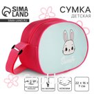 Сумка детская для девочки через плечо «Зайчик», 22×16 см