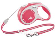 Поводок-рулетка Flexi New Comfort cord S 8m 12kg red