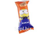 Десерт глазированный с творогом и змж Шоколадный м.д.ж.23,0%, ТМ "Миньоны", Пленка, 0,04кг