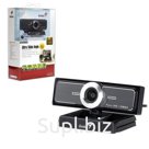 Веб-камера GENIUS Facecam Widecam F100, 12 Мп, микрофон, черный