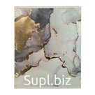 "SVETOCH" Notebook "Gold marble" (SVT_480421_01 gray; SVT_480421_02 blue; SVT_480421_05 lilac; SVT_480421_04 turquoise; SVT_480421_03 pink) A5 48 sh. on a bracket , whiteness 90 % . cell