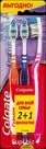 Colgate Зубная щетка ЗигЗаг средняя, 2+1 шт