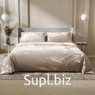 Постельное бельё евро «Этель. Жемчужная пыль», бязь