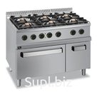 Плита 6 конфорочн.700 сер. Apach APRG-117FE