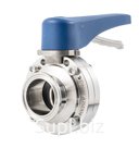 Затвор дисковый Clamp DIN нержавеющий под привод, EPDM, AISI304 DN40 (1_1/2"), (CF8), PN8