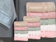 НАБОР Полотенце махровых МЕЧТА ( 6 шт.) (70x140) 450гр Турция 85% хлопок 15% полиэстер