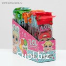 Карамель на палочке, LOL sweet bar, со вкусами фруктов, 15 г