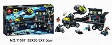 Конструктор 11567 Super Heroes Мобильная база Бэтмена 779 дет. в кор. 53х30.5х7.5 см