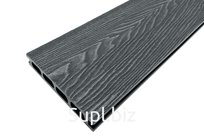 Террасная доска NauticPrime (Middle) Esthetic Wood, 150*24*4000мм, серый, П7