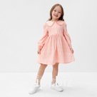 Платье детское с воротником KAFTAN «Ромбик», размер (98-104 см)