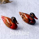 Сувенир «Уточки мандаринки» талисман фен-шуй, 1,5 × 3,5 × 5,5 см, набор 2 шт.