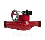 Счетчик воды универсальный Декаст ВСКМ 90-32 МИД И, импульсный выход (открытый коллектор), IP54, латунный корпус, резьбовой, 260 мм, с комплектом монтажных частей