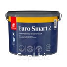 Краска водно-дисперсионная интерьерная Tikkurila Euro Smart 2 белая основа А 9 л
