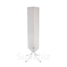Стойка перфорированная 30*30*170, 3 стороны 32*125, шаг 15мм, цвет белый