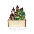 Артикул 143202 Кратность, шт. 5 Штрих-код 4650134600926  Вес  Вложимость в коробку, большая/малая  Размер 120*90*50 мм  Фигурки для песка «Замок» – это удивите…