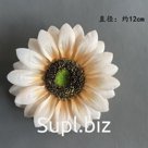 Голова подсолнуха, шелк, 12 см. Артикул 01.0381