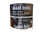 Черная грунт-эмаль 3в1 по ржавчине 20кг MAXI TOOL (1шт/11шт)
