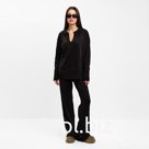 Костюм женский (джемпер и брюки) MIST р. 40-42, черный