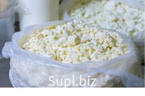 Творог с массовой долей жира 9% крупная тара