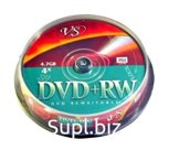 Диск DVD RW VS, 4x, 4700 Мб, блистер, 10 шт