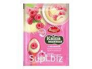Каша манная м/п "Вышний город" с малиной, пак. 35 г