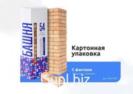 Jenga board game "Tower" of 54 elements Article: МТ080808
