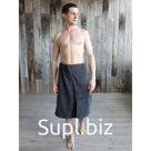 Килт махровый мужской Bio-Textiles, размер 65x130 см, цвет серый