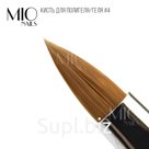 K5. Кисть для полигеля / геля MIO Nails