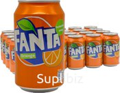 Напиток газированный «Fanta» Orange, 24x0.33 л