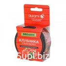 Ароматизатор для авто на панель приборов в банке AURAMI ORGANIC (аромат-клубника)