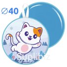 Ледянка круглая кот Артикул: 18611_вывод