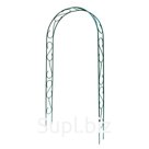 Арка разборная 250 х 120 х 20 см 'Узорная узкая'  металл зеленая 'Урожайная сотка'