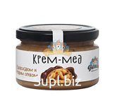 Крем - Мёд с Шоколадом и Грецким орехом 300гр