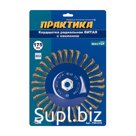 Кордщетка для МШУ 175 мм (радиальная, с наклоном, витая, М14, сталь) ПРАКТИКА 799-918