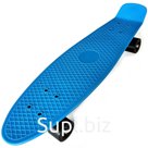 Скейтборд пластиковый 27 - 68x19,5cm (синий) (SK301)