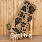 Полотенце вафельное «Этель. Для бани», 60×146 см, хлопок 100%