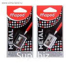 Точилка металлическая 1 отверстие Maped Satellite, блистер