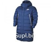 Пуховик Мужской Nike Long Puffer Coat 'Navy' Dv0756-410