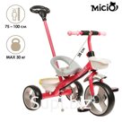 Велосипед трёхколёсный Micio Lutic+, цвет розовый