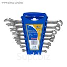 Набор ключей комбинированных Master KRAFT KT700761, 8 шт, 6-19 мм
