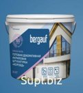 Штукатурка готовая декоративная короед Bergauf Dekor Pasta RAL 9010 25 кг.